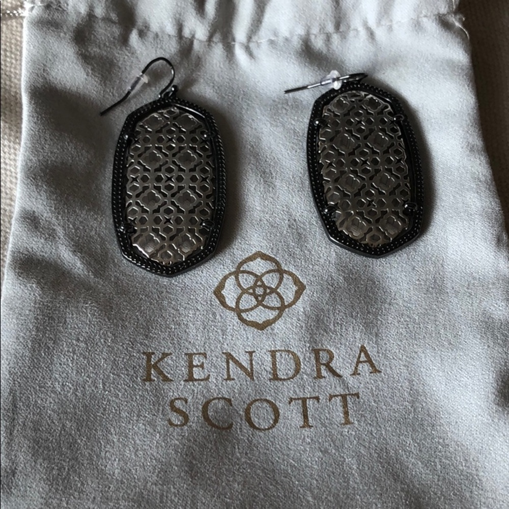 Custom Danielle silver filigree in gunmetal